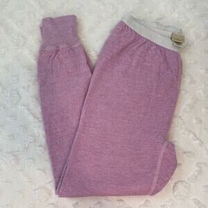 VTG LL Bean Wool Blend Base Layer Long John Pants Leggings Womens Sz Small